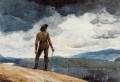 El leñador pintor del realismo Winslow Homer